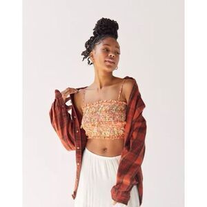 UO Glamorous UK Floral Smocked Cami